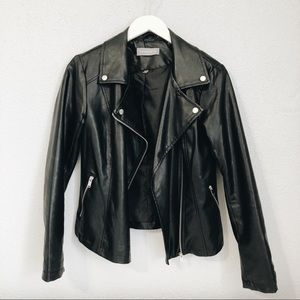 Bagatelle Vegan Leather Moto Jacket